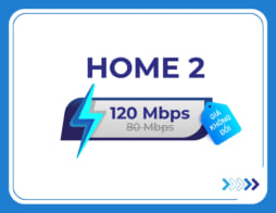 Gói cước cáp quang VNPT Home 2 và Home TV2 tốc độ 120Mb