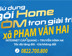 Cáp quang VNPT xã Phạm Văn Hai, VNPT khuyến mãi