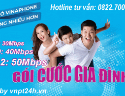 Gói Cước Gia Đình GD2 Tốc Độ 50Mbps Của VNPT 2019