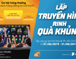 Mytv – lắp truyền hình rinh quà khủng