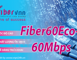 Gói cước cáp quang VNPT Fiber60 tốc độ 60Mb [update 08/2021]