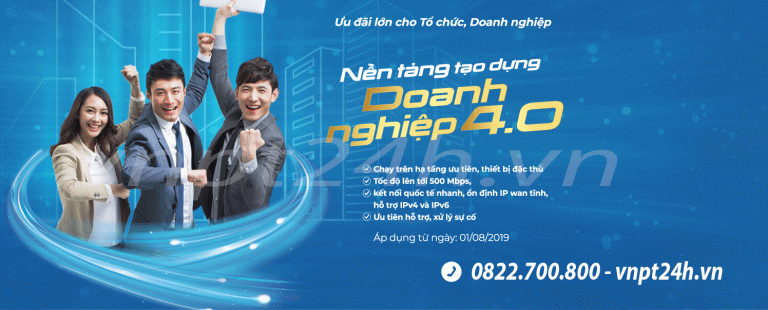 Gói cước internet doanh nghiệp VNPT 2024 | VNPT