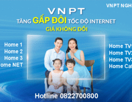 VNPT Nghệ An – Khuyến mãi lắp đặt internet cáp quang, mytv VNPT 2020