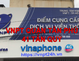 Lắp Đặt Wifi VNPT Quận Tân Phú | Internet Cáp Quang VNPT Tân Phú