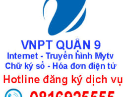 VNPT Quận 9 Lắp Đặt Mạng Wifi, Truyền Hình Mytv siêu rẻ