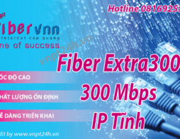 VNPT Doanh nghiệp | Gói cước cáp quang VNPT FiberExtra300 tốc độ 300Mb
