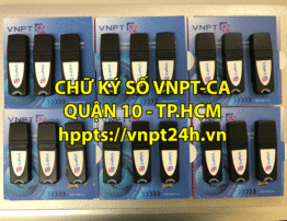 Chữ Ký Số VNPT Quận 10 Ưu Đãi Giảm 50% | VNPT-CA Quận 10, TP Hồ Chí Minh
