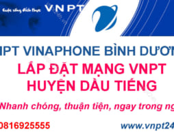 Tổng Đài Lắp Mạng Internet VNPT Dầu Tiếng 081692 5555