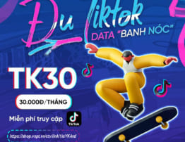 Vinaphone ra mắt gói data truy cập tiktok không giới hạn