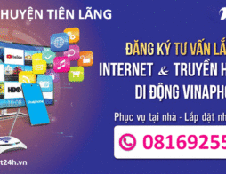 Lắp mạng VNPT ở huyện Tiên Lãng, LH 081692 5555