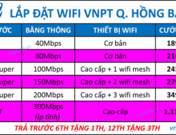 Lắp mạng wifi VNPT Quận Hồng Bàng, truyền hình mytv