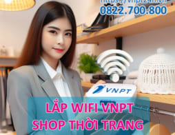 Lắp wifi VNPT shop quần áo, thời trang